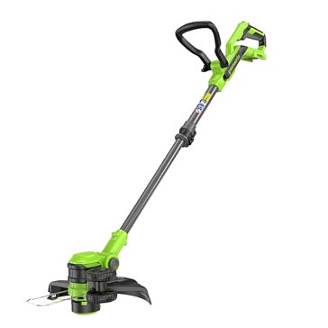 Изображение товара Аккумуляторный триммер Greenworks G24LT301 24V с леской и ножом