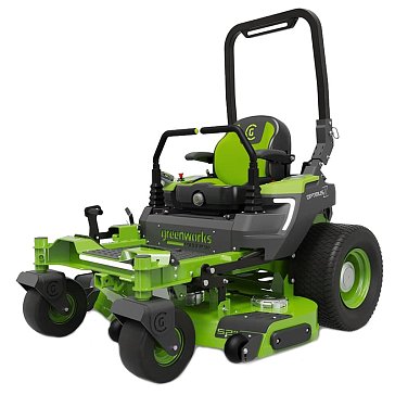Изображение товара Газонокосилка самоходная аккумуляторная Greenworks ZTC152 7405107, с местом оператора (с 82В 304А*ч АКБ)