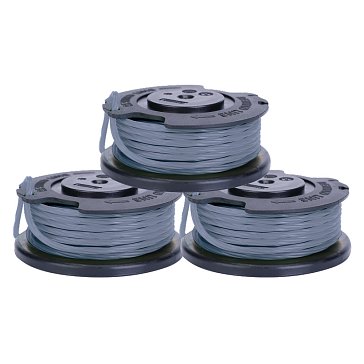 Изображение товара Комплект катушек Greenworks для триммера 2113407, 3 шт леска 2мм