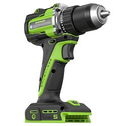 Дрель-шуруповерт аккумуляторный Greenworks DD560 3708407, 24В, б/щ (без АКБ и ЗУ)