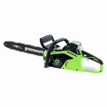 Изображение товара Цепная пила аккумуляторная Greenworks GD40CS18 40 см 2005807UH