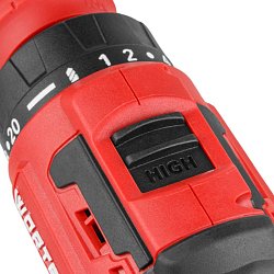 Аккумуляторная дрель-шуруповерт Wortex BD 2025 LiSET ALL1 XLT SOLO 1325842, в коробке, бесщеточная, 18 В, 55 Н*м, БЗП, 10 мм