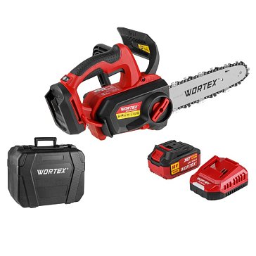 Изображение товара Аккумуляторная цепная пила Wortex CEC 2518-3 ALL1 XLT SET 18 В 25.4 см кейс Германия