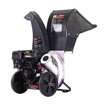 Изображение товара Измельчитель веток ZimAni CS8D бензиновый с колёсами для профессионалов