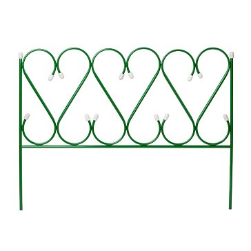 Изображение товара Декоративный забор Grinda РЕНЕССАНС 422263 металлический для ландшафта 50x345 см