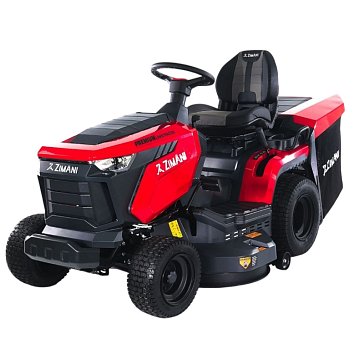 Изображение товара Садовый трактор ZimAni TC97HL мощностью 16 л.с., с гидростатической трансмиссией и травосборником
