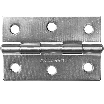 Изображение товара Петля дверная Stayer MASTER 37611-75-1 универсальная 75 мм белый цинк