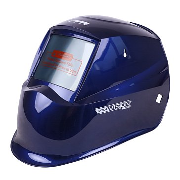 Изображение товара Маска сварщика Кедр К-304 PRO автоматическая хамелеон синяя