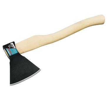 Изображение товара Топор кованный с округлым лезвием Сибин 2070-12, 1200/1550 г, 500мм, деревянная рукоятка 