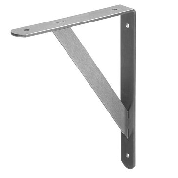 Изображение товара Уголок-кронштейн Stayer "MASTER" 37421-5, усиленный, 250х200х30х4мм, оцинкованный 