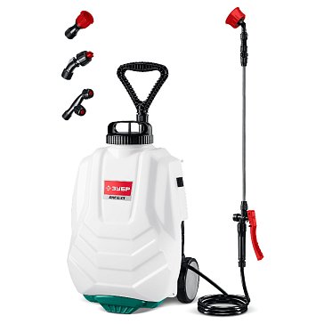 Изображение товара Аккумуляторный опрыскиватель Зубр ОПС-16К 16 л для сада и дома