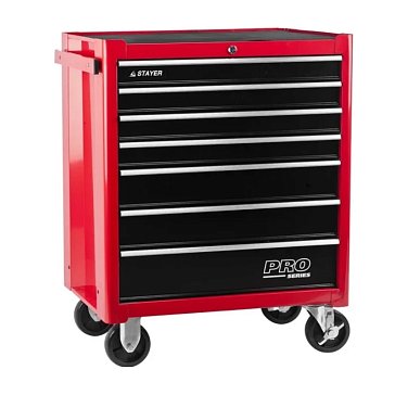 Изображение товара Тележка инструментальная Stayer EXPERT 38907-7 с 7 ящиками, 688х458х885 мм