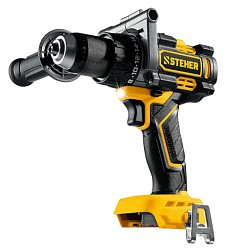 Дрель-шуруповерт бесщеточная Steher CB-165, 20 В, 165 Н·м, без АКБ (LMS)