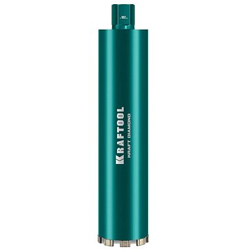 Изображение товара Алмазная коронка по железобетону Kraftool DIAMOND 102 мм 450 мм 1 1/4" лазерная сварка сегментов