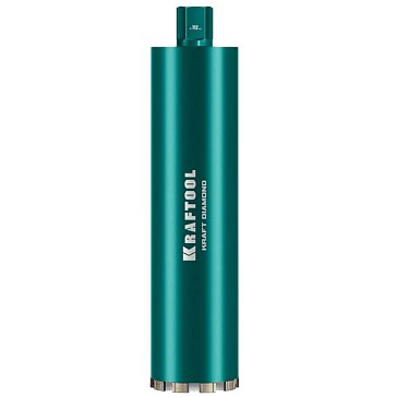 Изображение товара Алмазная коронка по железобетону Kraftool DIAMOND 112 мм 450 мм 1 1/4" лазерная сварка сегментов