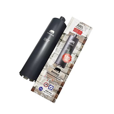 Изображение товара Коронка алмазная Adel Instrument Rhino AI-1105260201, Ø120, L-400мм, 1"1/4