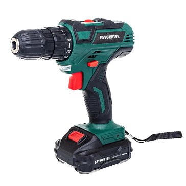 Изображение товара Аккумуляторная дрель шуруповёрт Favourite DC 1402 PROMO 12В 25Нм кейс