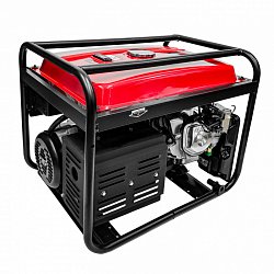 Генератор бензиновый Brait BR6500-CU(E), 6.0/6.5 кВт, 220В, 50Гц, электрический стартер + аккумулятор, медная обмотка