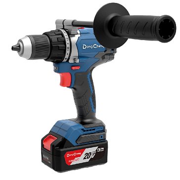 Изображение товара Аккумуляторная дрель-шуруповерт DongCheng DCJZ06-13 с подсветкой и двумя аккумуляторами