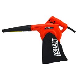 Воздуходувка электрическая Brait BEB-650RVC 31.01.002.049, 650 Вт, 2 в 1:пылесос, воздуходувка, 220В/50Гц