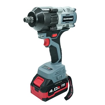 Изображение товара Профессиональный аккумуляторный гайковёрт ProfiPower T-900N E0186M1 900Нм 2200об/мин ударный кейс