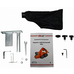 Рубанок электрический Brait P822 21.01.242.106, 800Вт,размер ножа 82*5,7*1,2 мм, 17000 об/мин