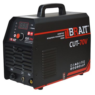 Изображение товара Инвертор для воздушно-плазменной резки Brait CUT-70V 380Вт 22мм