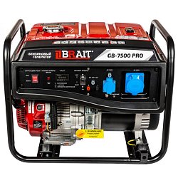 Генератор бензиновый Brait GB-7500 PRO 02.01.022.035, 7,0/7,5 кВт, 220В, 50 Гц