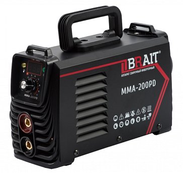 Изображение товара Инвертор сварочный Brait MMA-200PD 18.01.012.043, 20-200А, d.1,6-4мм