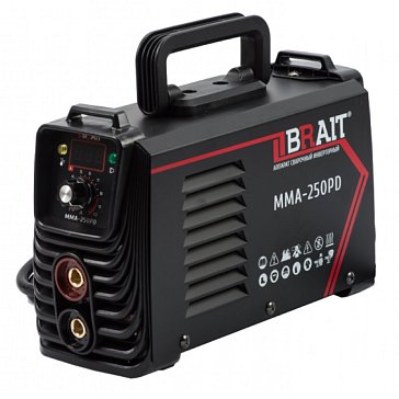 Изображение товара Инвертор сварочный Brait MMA-250PD 20-250А с дисплеем и защитой