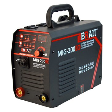 Изображение товара Инвертор сварочный полуавтомат Brait MIG-200EO 18.01.033.043 универсальное оборудование для професс