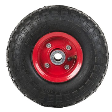 Изображение товара Колесо для тачки садовой Brait 13.02.019.000 W10-350/4(16) пневматическое 350 мм