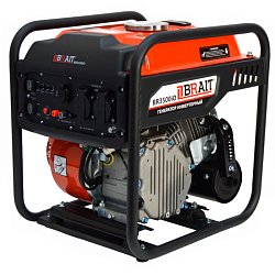 Генератор бензиновый инверторный Brait BR3500iO 02.01.060.100, 2,8/3 кВт, 230В