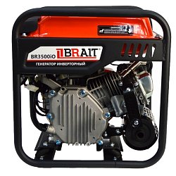 Генератор бензиновый инверторный Brait BR3500iO 02.01.060.100, 2,8/3 кВт, 230В