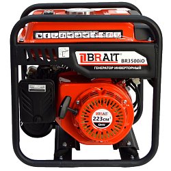 Генератор бензиновый инверторный Brait BR3500iO 02.01.060.100, 2,8/3 кВт, 230В