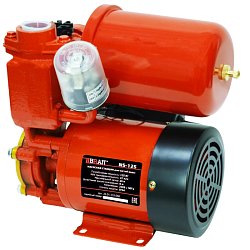 Станция насосная Brait NS-125 23.01.119.056, чугун, 125 Вт, гидробак 2л, напор 20м, подача воды 27 л/м