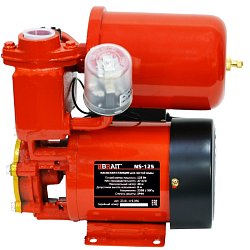 Станция насосная Brait NS-125 23.01.119.056, чугун, 125 Вт, гидробак 2л, напор 20м, подача воды 27 л/м