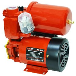 Станция насосная Brait NS-250 23.01.120.056, Чугун, 250 Вт, гидробак 2л, напор 23м, подача воды 27 л/м