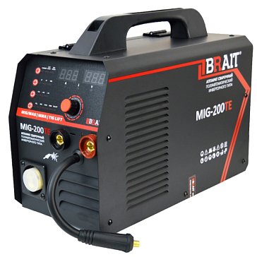 Изображение товара Инвертор сварочный полуавтомат Brait MIG 200TE 18.01.028.043 с режимами MIG MMA TIG