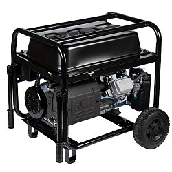 Генератор бензиновый Elitech HD GES 12500EAW 204674, 4-т, максимальная 9.8/номинальная 9 кВт, 230В-40А/12В-8.3А