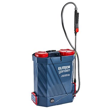 Изображение товара Аккумуляторный опрыскиватель Elitech GARDEN ОСА 12 объем 12 л 12В