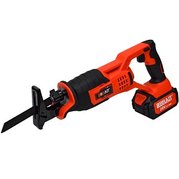 Изображение товара Пила сабельная аккумуляторная Brait BCRS20-4PU PRO 21.01.220.101, 20 В, АКБ 4.0 Ач, З/У 2.4 А, 3000 об/мин