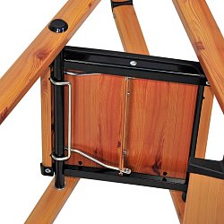 Стремянка Elitech ДМ СТА 5СТ Д 205619, 5 ступеней,165см,4.9кг,нагрузка-150кг,алюминий