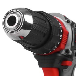 Дрель-шуруповерт аккумуляторная ударная P.I.T. PSR18-D4 (2xАКБ Li-ion 20 В, 1,5 Ач, ЗУ, кейс)