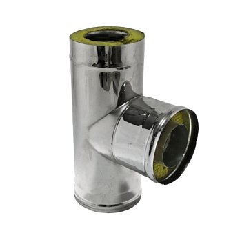 Изображение товара Сэндвич-тройник Ferrum УТ000008283 для труб из нержавеющей стали 120 мм