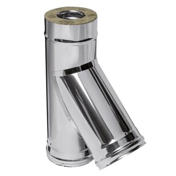 Изображение товара Сэндвич-тройник Ferrum UT000011855 135 хром нержавеющая сталь Россия