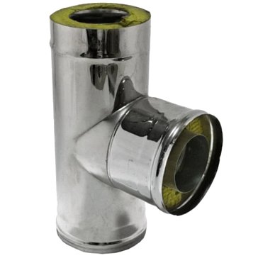 Изображение товара Сэндвич-тройник Ferrum УТ000011839 200 мм внутренний диаметр 90 градусов