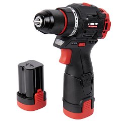 Дрель аккумуляторная Elitech HD CD 16L2 (E2201.039.01) 205715, бесщеточный, 16В, 2х2.0Ач, Li-ion, E-Power, БЗП-10 мм