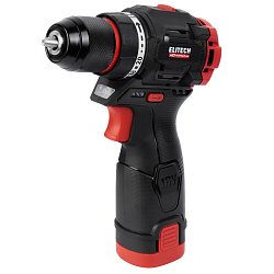 Дрель аккумуляторная Elitech HD CD 16L2 (E2201.039.01) 205715, бесщеточный, 16В, 2х2.0Ач, Li-ion, E-Power, БЗП-10 мм