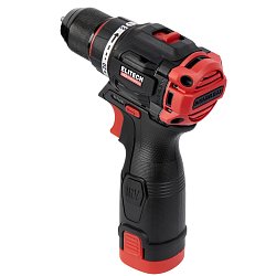 Дрель аккумуляторная Elitech HD CD 16L2 (E2201.039.01) 205715, бесщеточный, 16В, 2х2.0Ач, Li-ion, E-Power, БЗП-10 мм